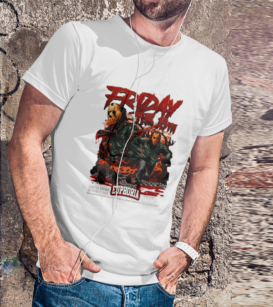 Friday The 13th Jason Voorhees Planet Euphoria Limited Edition T-Shirt