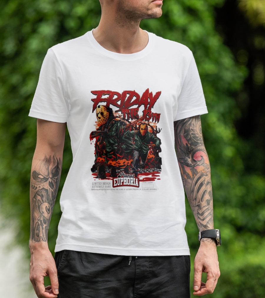 Friday The 13th Jason Voorhees Planet Euphoria Limited Edition T-Shirt