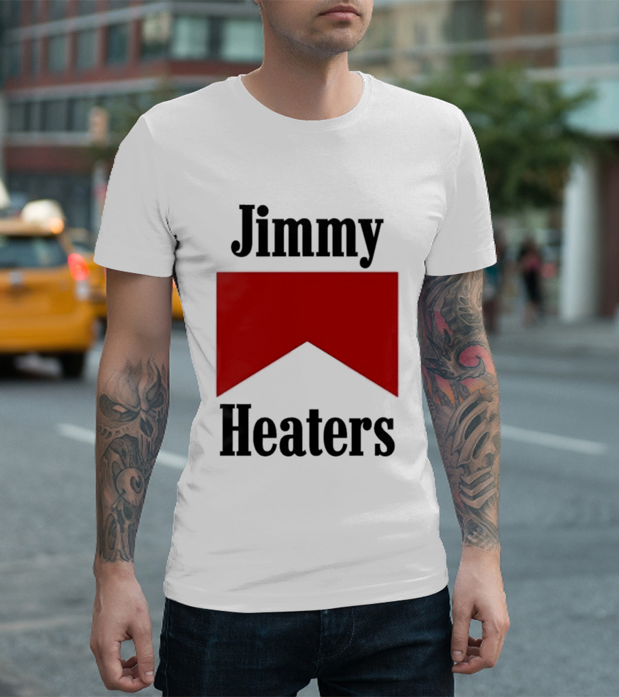 Jimmy Heaters Marlboro Cigarettes Red Banner T-Shirt