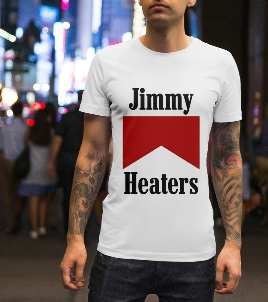 Jimmy Heaters Marlboro Cigarettes Red Banner T-Shirt