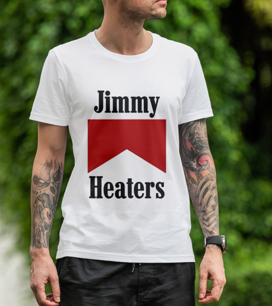 Jimmy Heaters Marlboro Cigarettes Red Banner T-Shirt