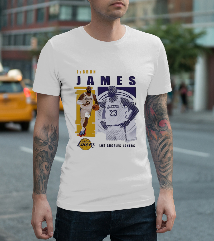 LeBron James Los Angeles Lakers NBA 2026 Team Legend T-Shirt