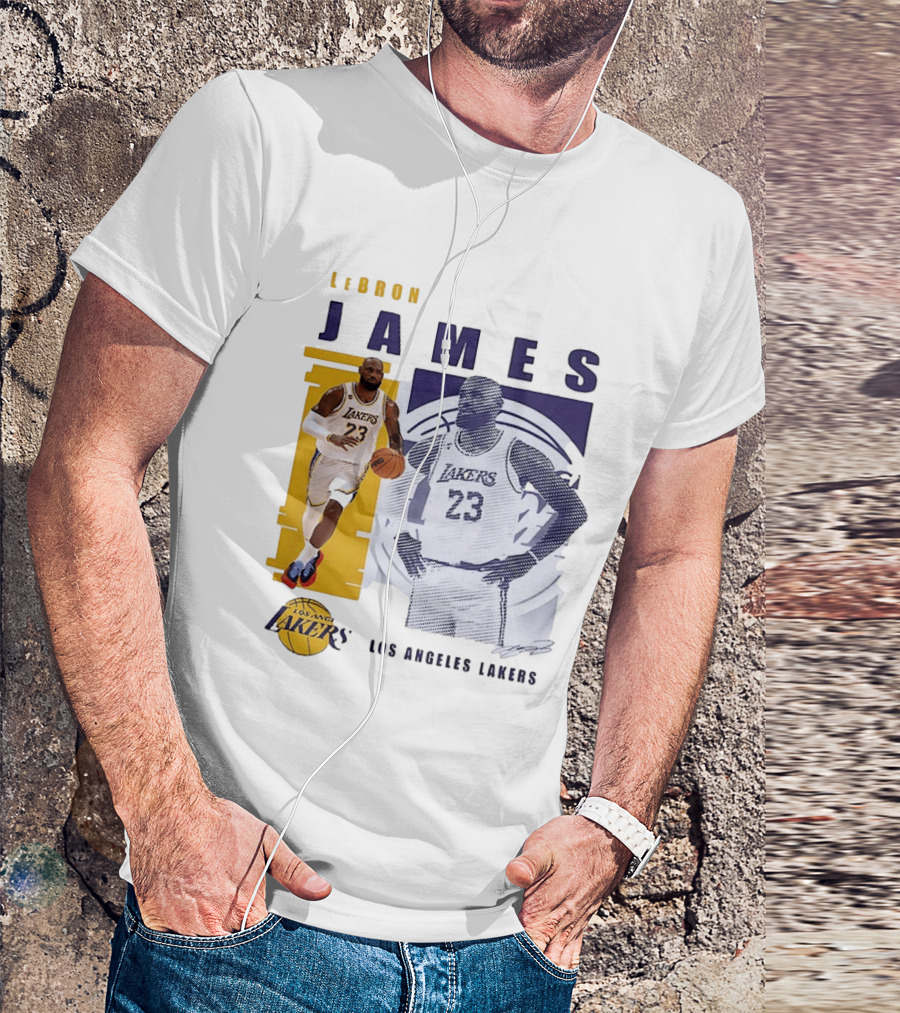 LeBron James Los Angeles Lakers NBA 2026 Team Legend T-Shirt