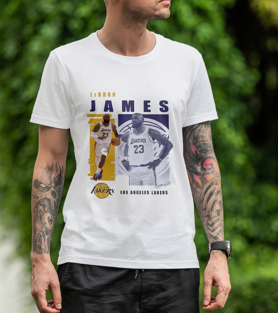 LeBron James Los Angeles Lakers NBA 2026 Team Legend T-Shirt