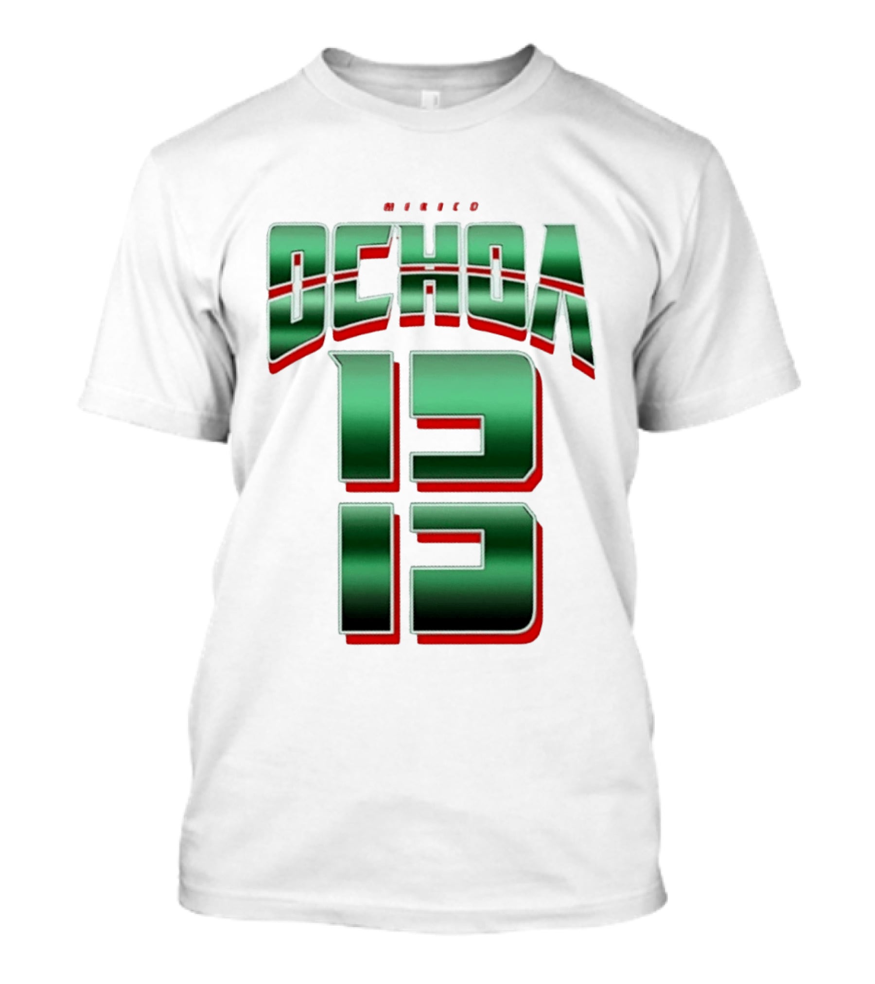 Guillermo Ochoa Mexico Jersey Ochoa 13 El Tri Number T-Shirt