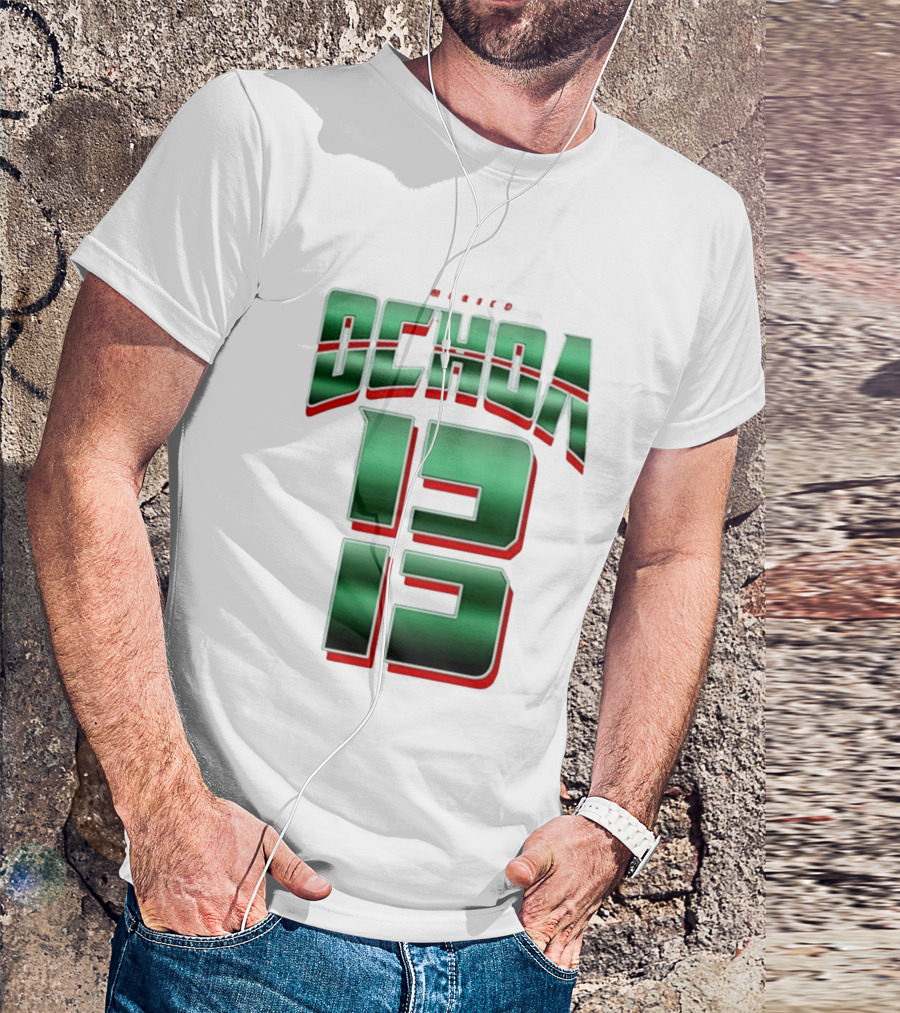 Guillermo Ochoa Mexico Jersey Ochoa 13 El Tri Number T-Shirt