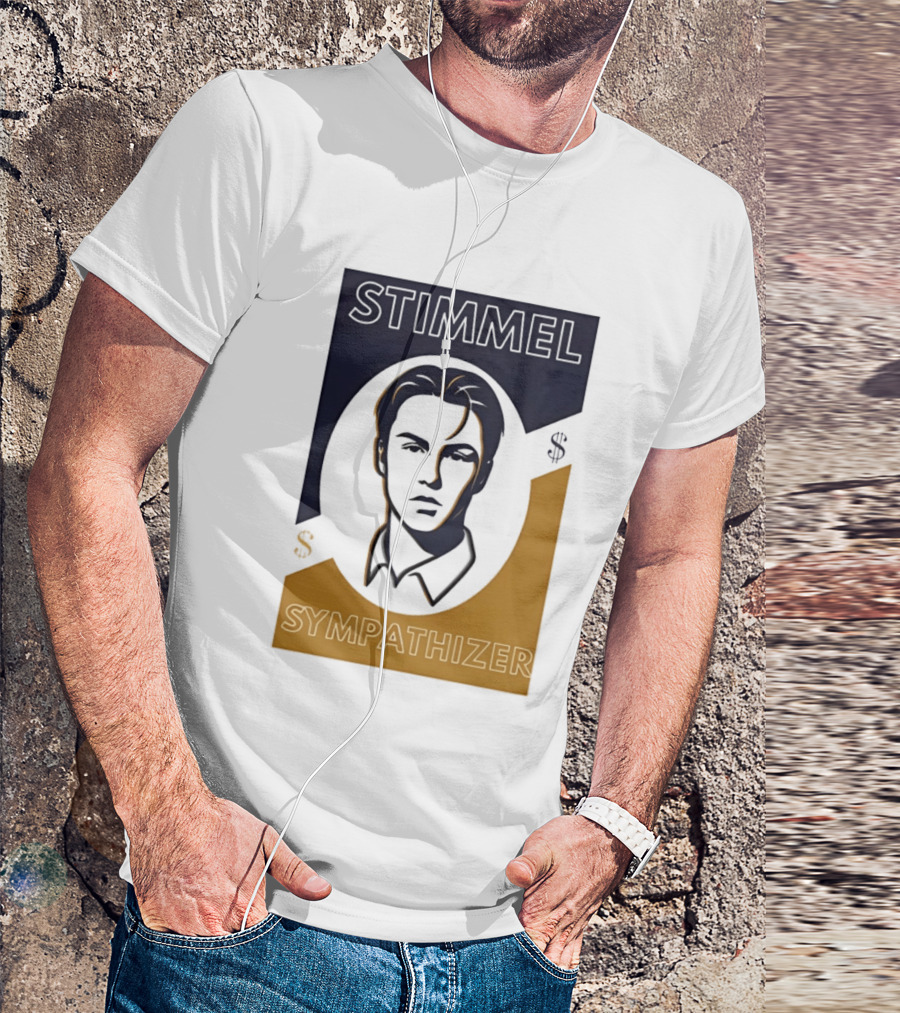 Stimmel Sympathizer Face Art With Dollar T-Shirt