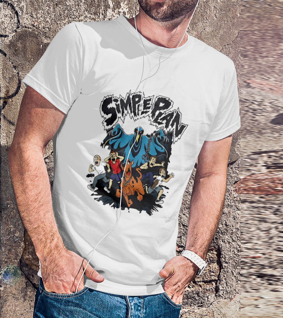 Simple Plan Scooby Doo The Bigger Than You Think Tour 2026 T-Shirt