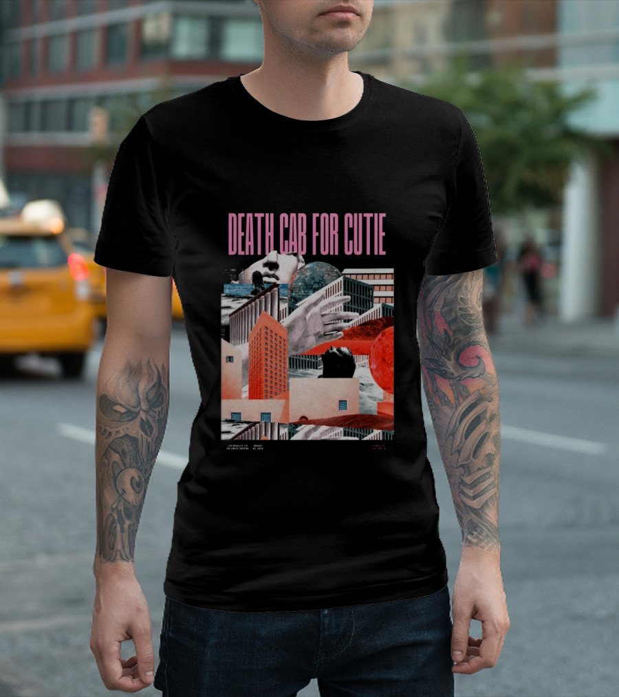 Death Cab For Cutie August 2 2026 Greek Theatre Los Angeles CA Concert T-Shirt