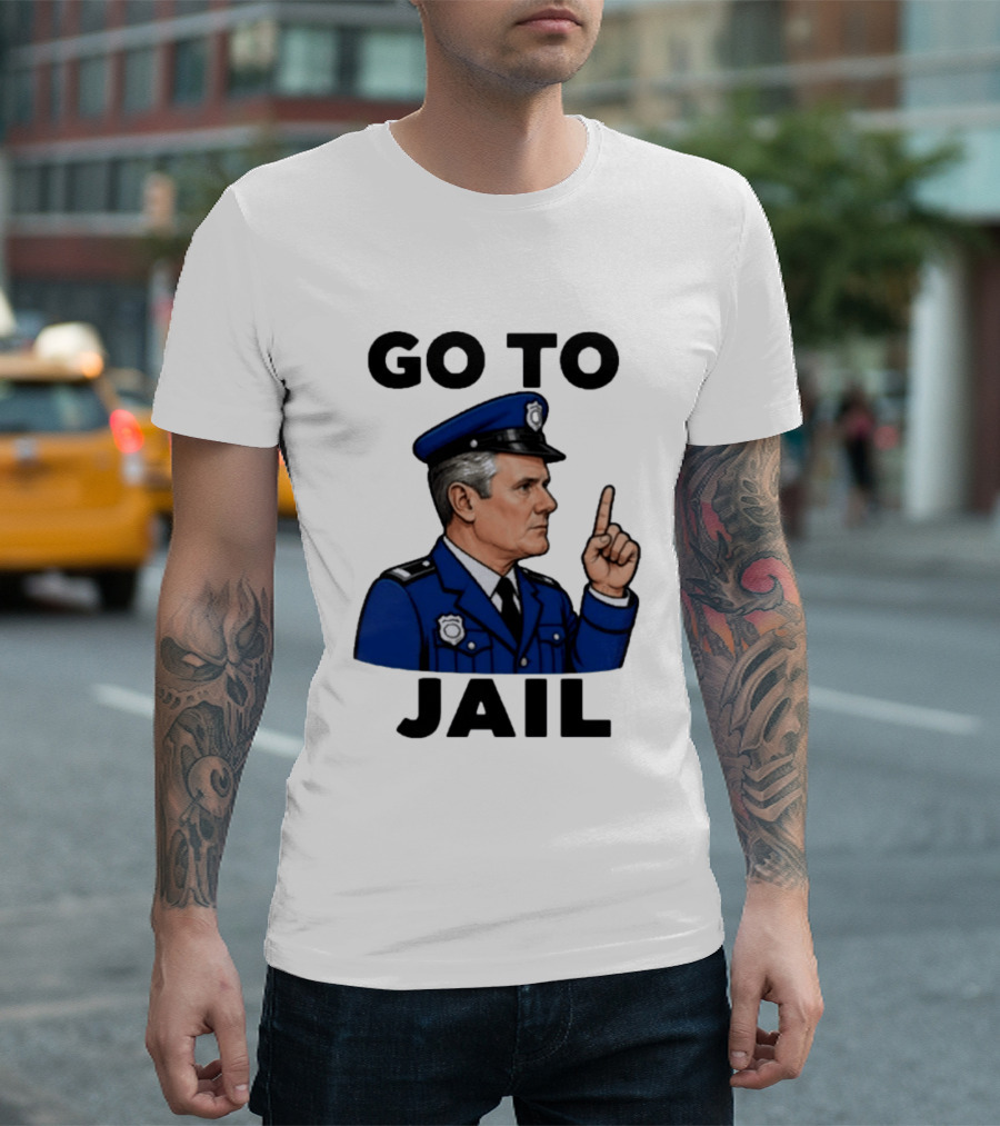Keir Starmer Go To Jail Police Uniform T-Shirt