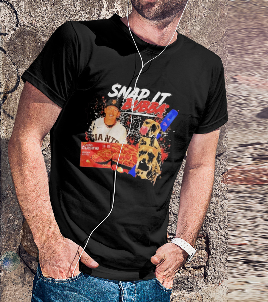 Snap It Bubba San Francisco Giants Lean Cuisine Spaghetti T-Shirt