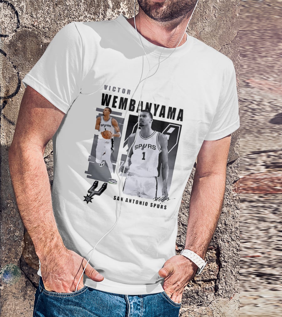 Victor Wembanyama San Antonio Spurs 2026 T-Shirt