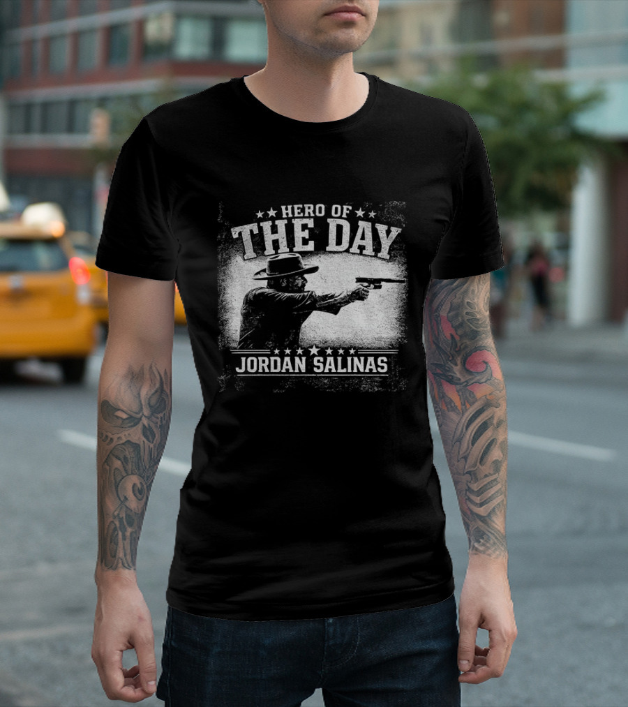 Hero Of The Day Jordan Salinas T-Shirt