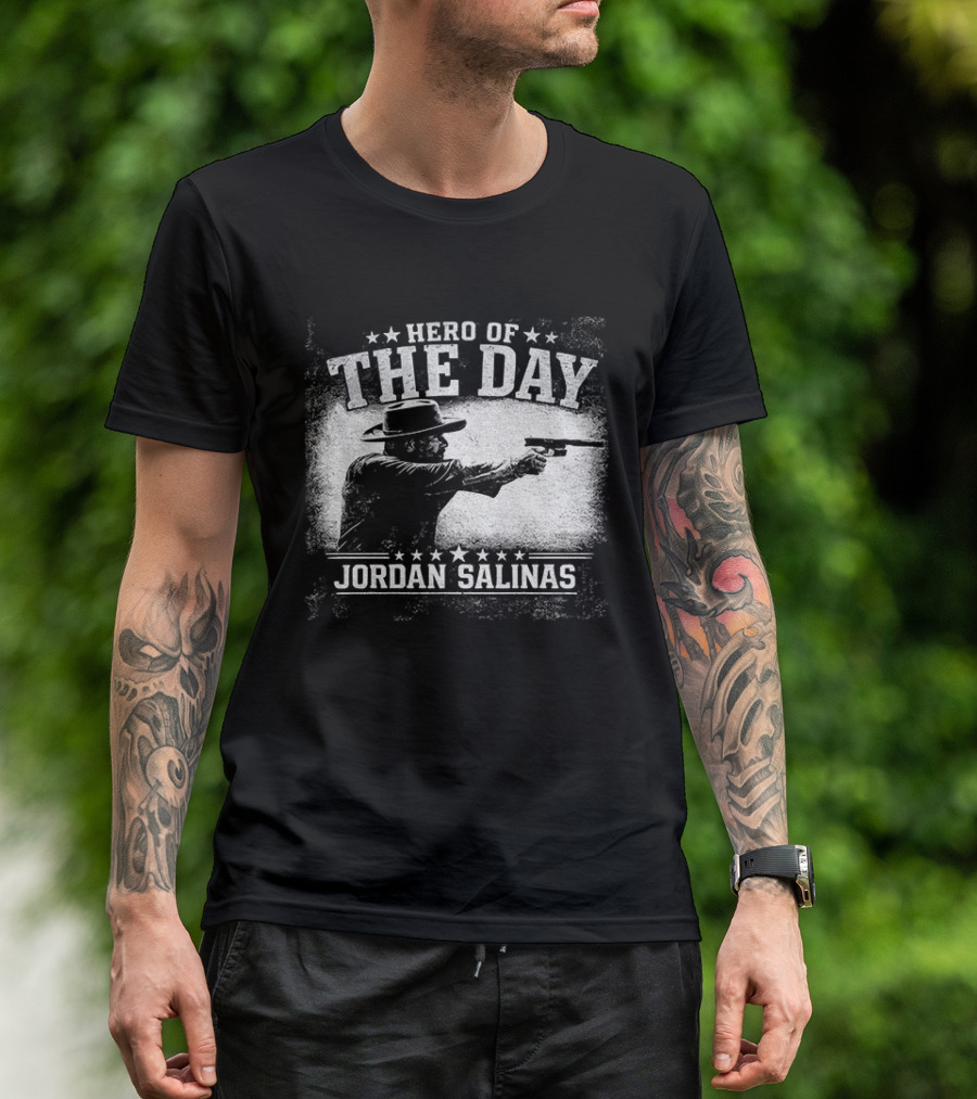 Hero Of The Day Jordan Salinas T-Shirt