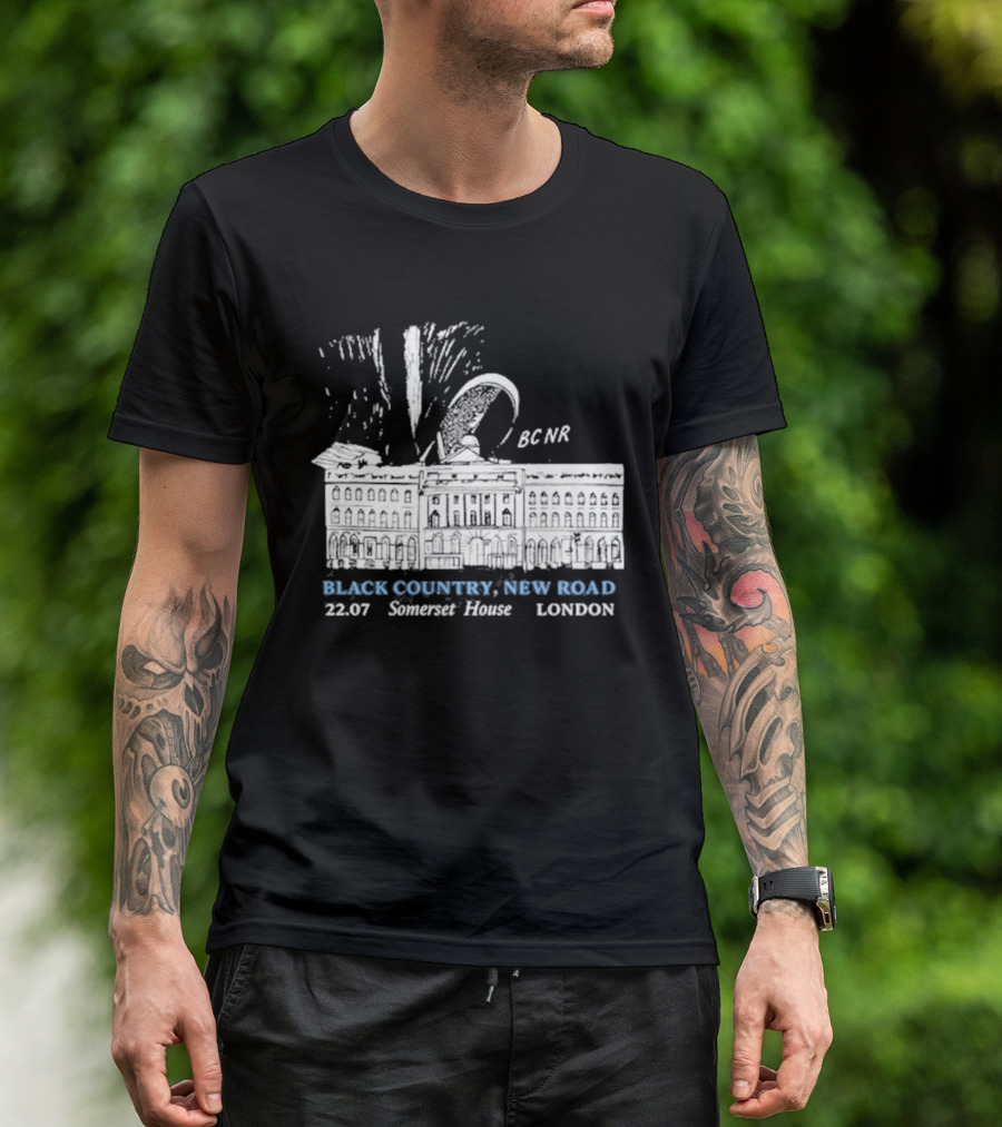 Black Country New Road BCNR Somerset House 22.07 London T-Shirt