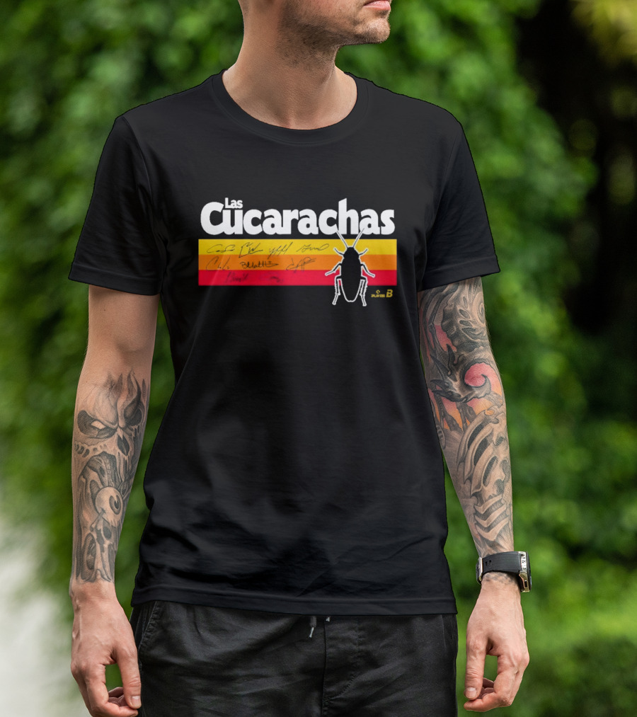 Houston Baseball Las Cucarachas Signature Series T-Shirt