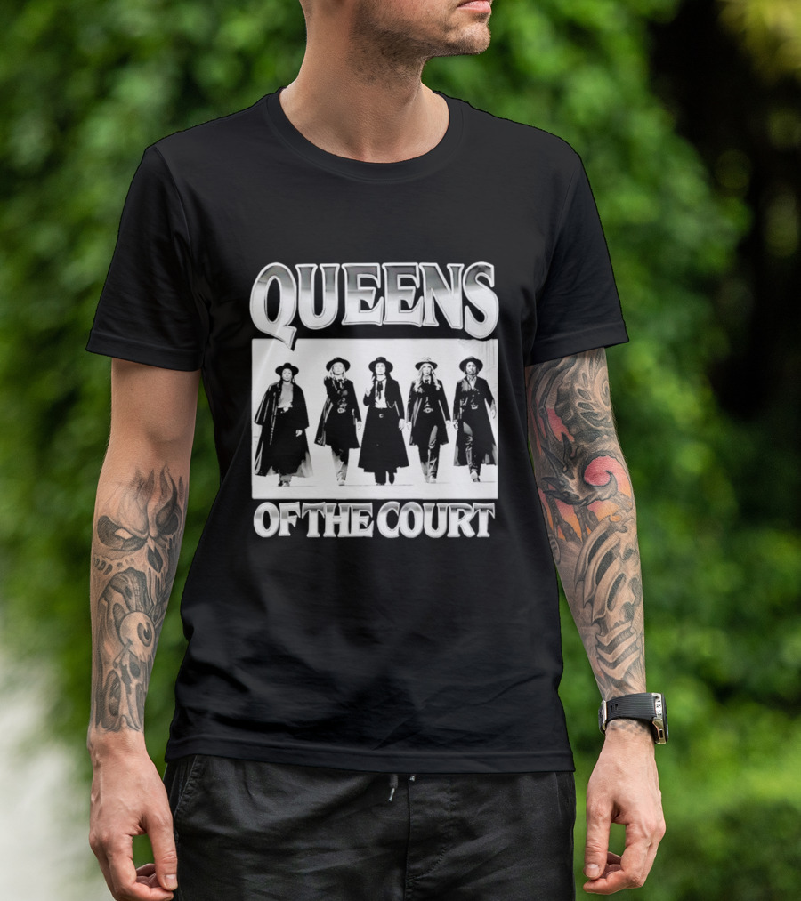 Queens Of The Court Western Fashionista Empowerment T-Shirt