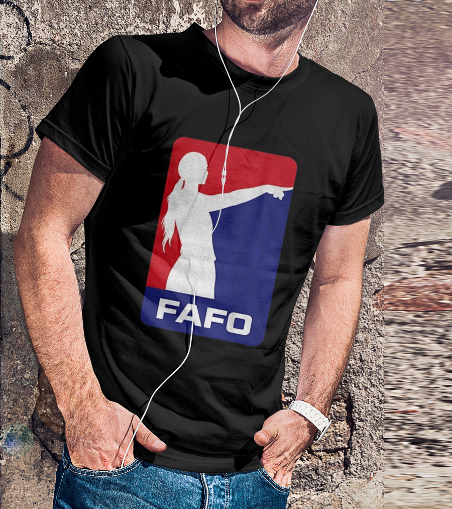 Sophie Cunningham FAFO Pointing Indiana Fever WNBA Fan T-Shirt