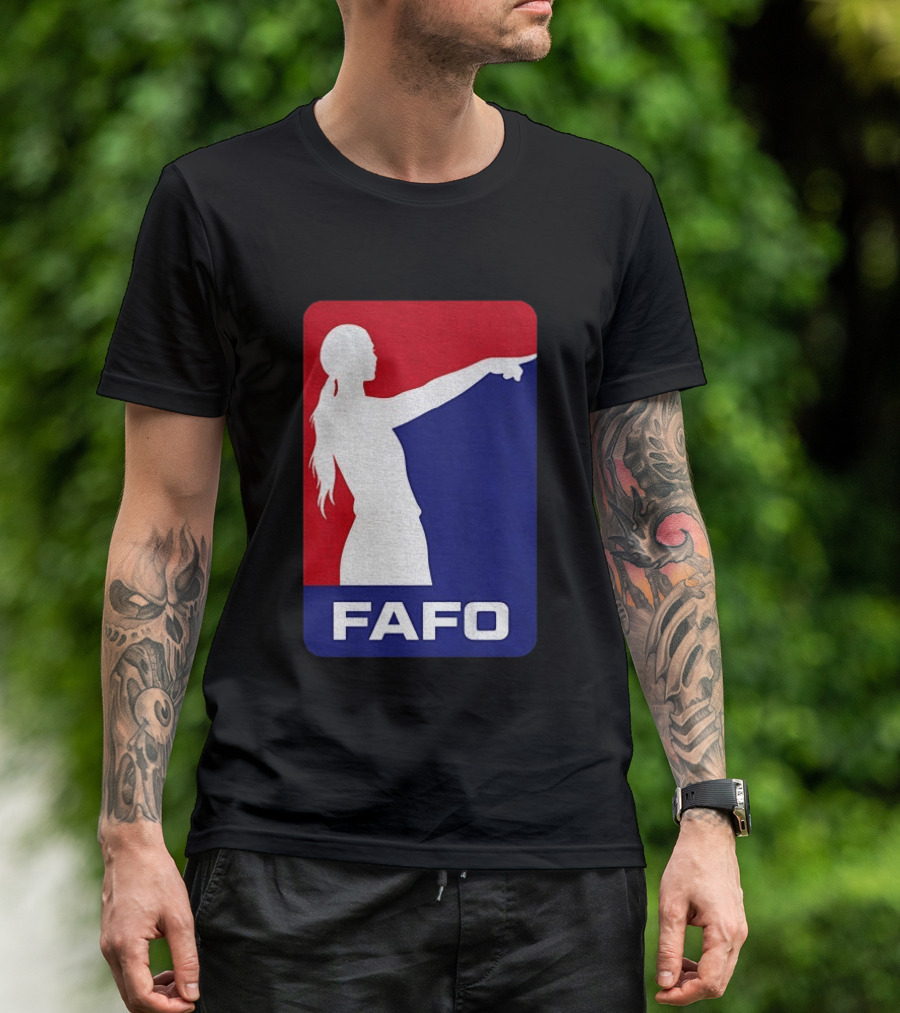 Sophie Cunningham FAFO Pointing Indiana Fever WNBA Fan T-Shirt