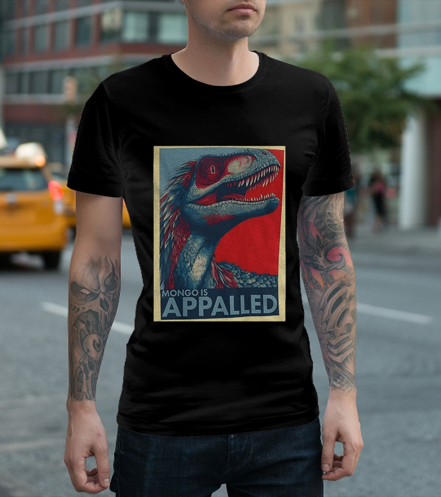Dungeon Crawler Carl Mongo Is Appalled Dinosaur T-Shirt