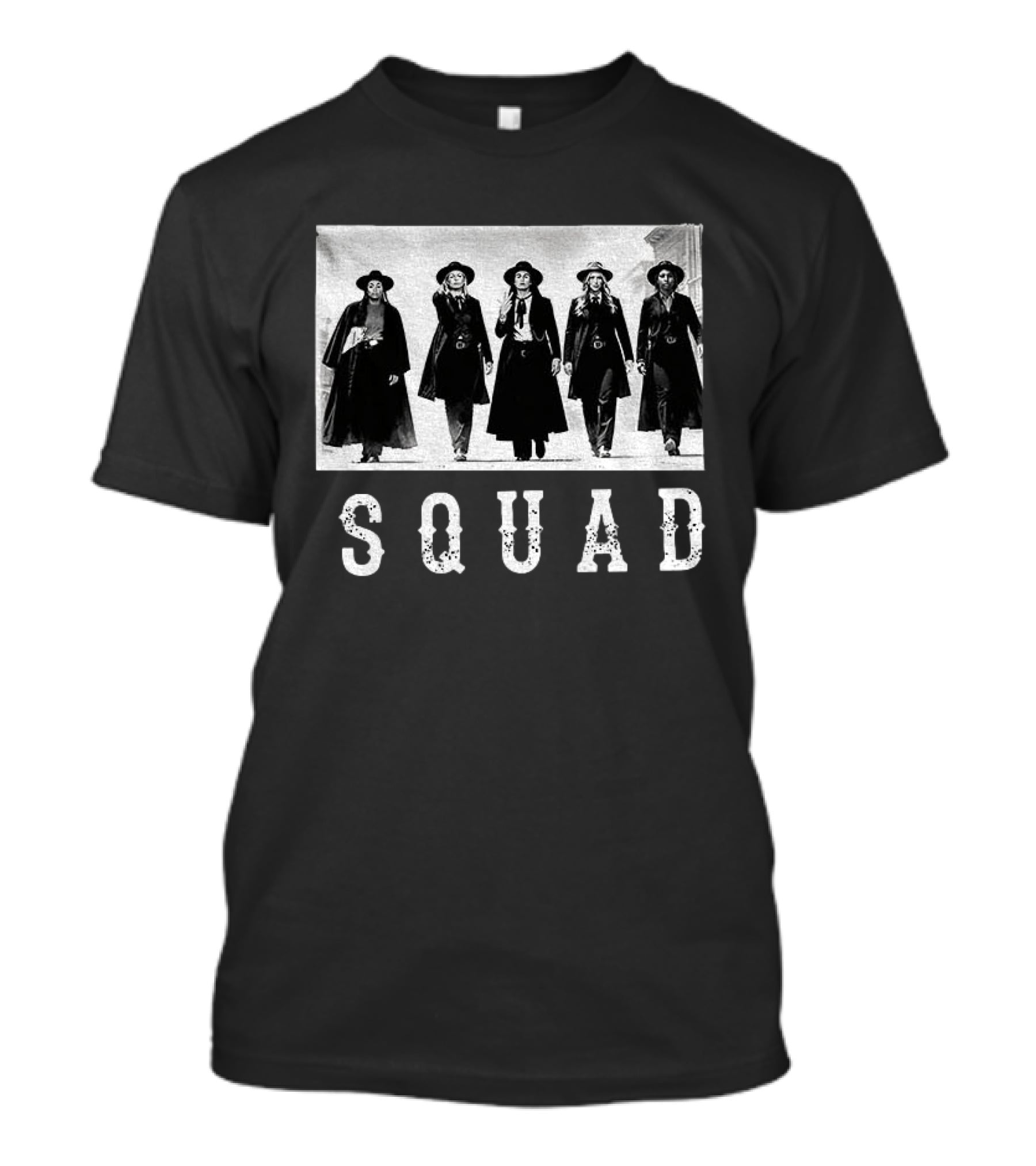 Squad Caitlin Clark Lexie Hull Aliyah Boston Kelsey Mitchell Sophie Cunningham Indiana Fever WNBA 2026 T-Shirt
