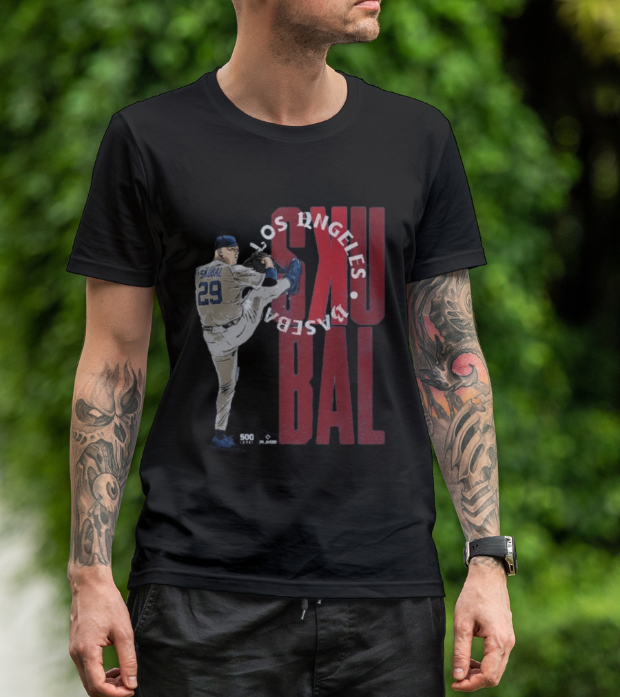 Tarik Skubal Los Angeles Baseball 29 T-Shirt