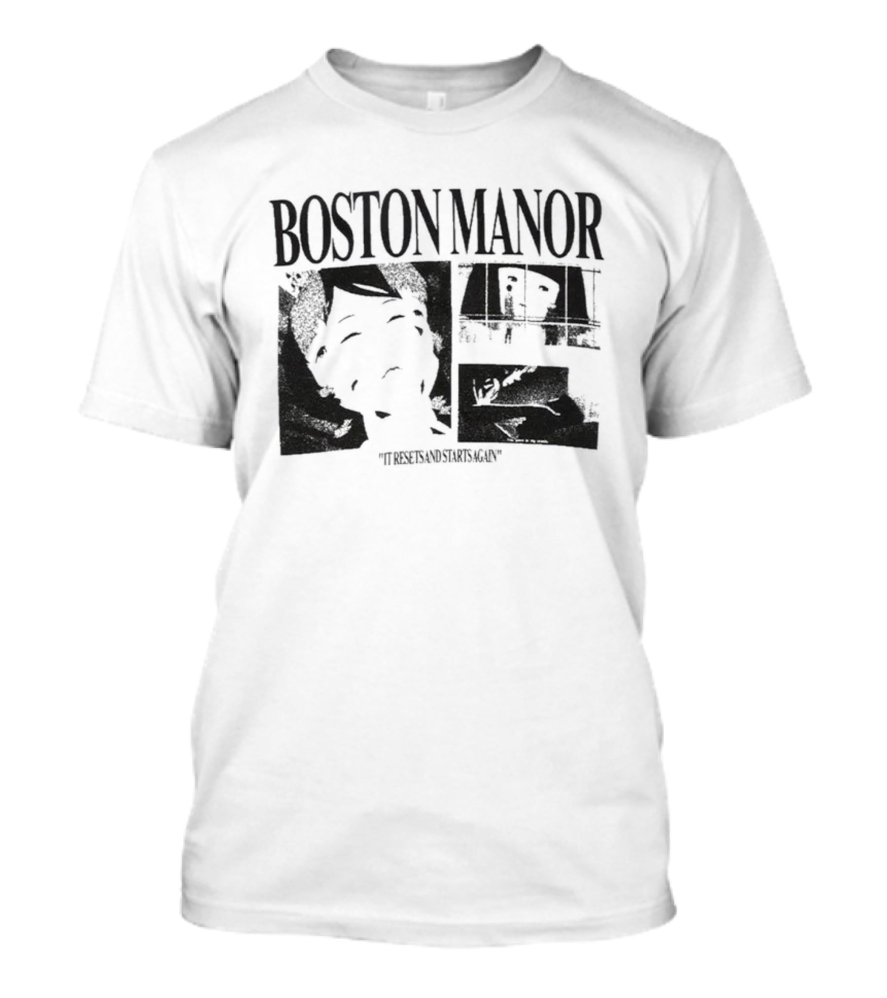 Boston Manor It Resets And Starts Again Paprika Album T-Shirt