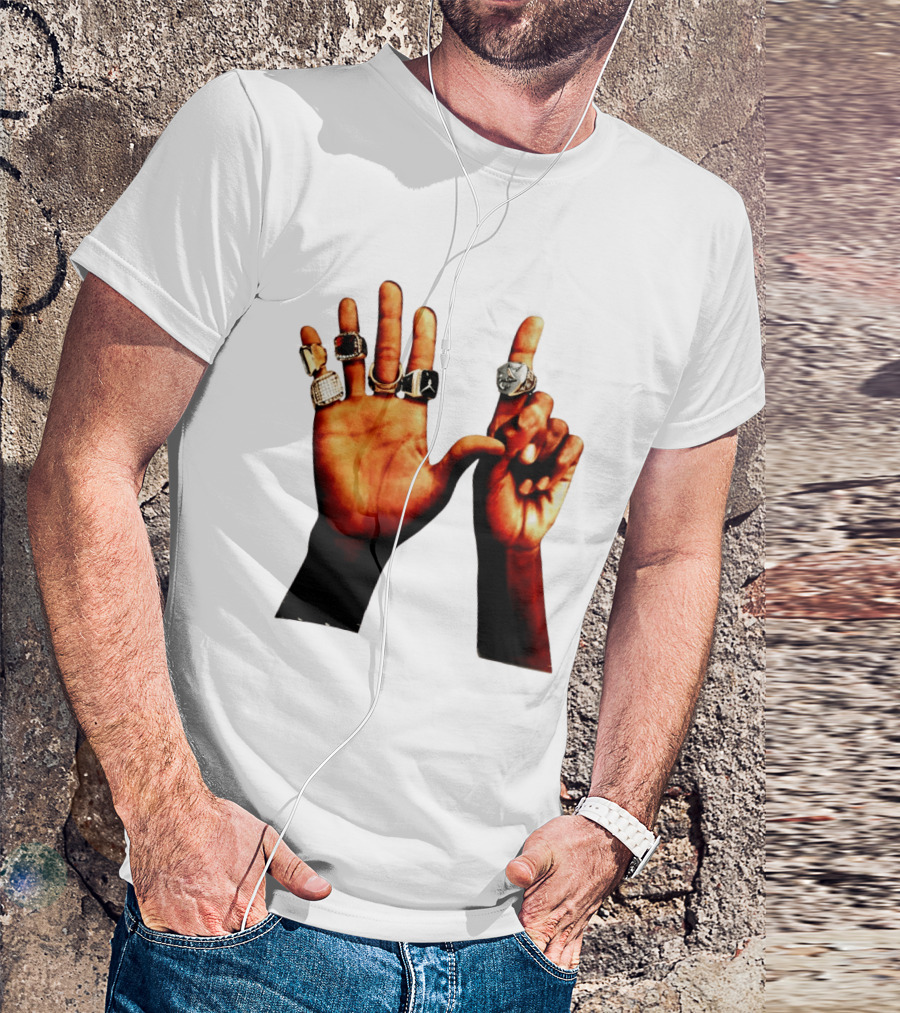 Carlos Alcaraz Championship Rings NBA Jordan Rolex Iconic Hands T-Shirt