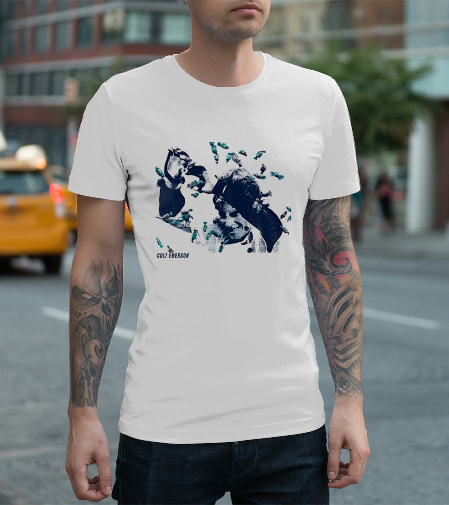 Colt Emerson Walk Off Bubble Gum Bath Mariners Baseball T-Shirt