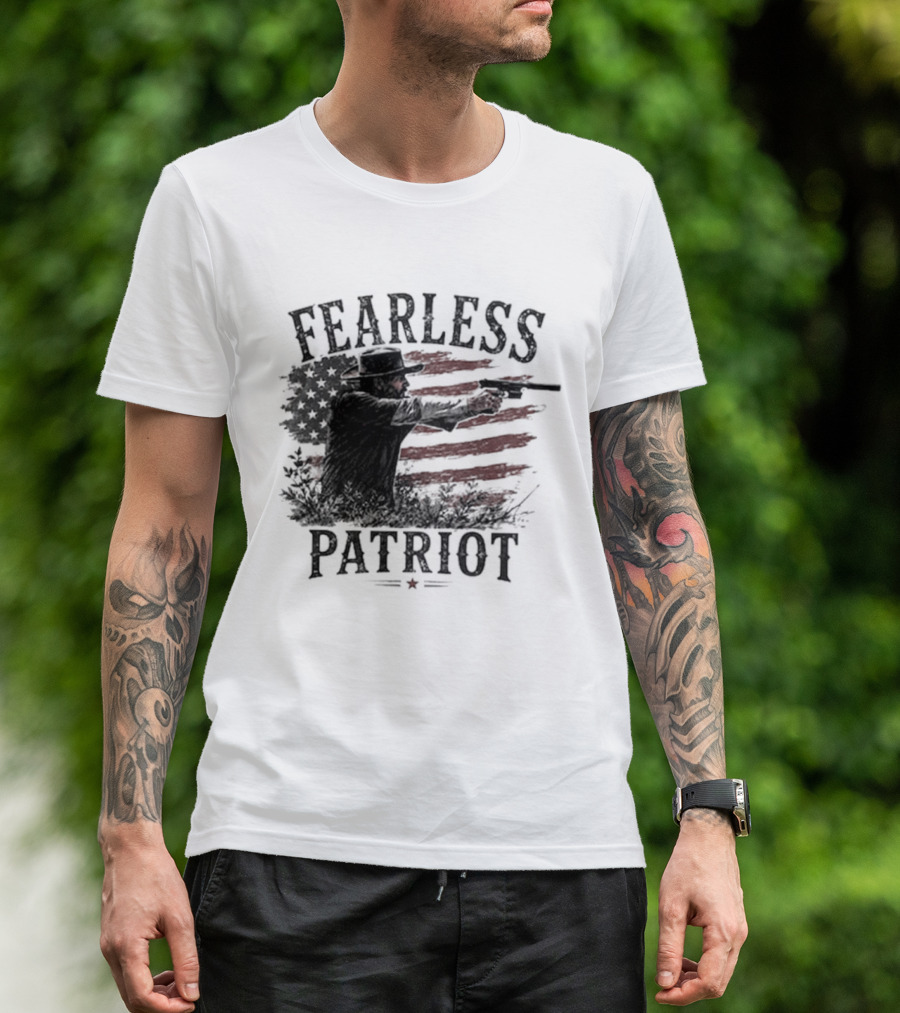 Fearless Patriot American Hero T-Shirt