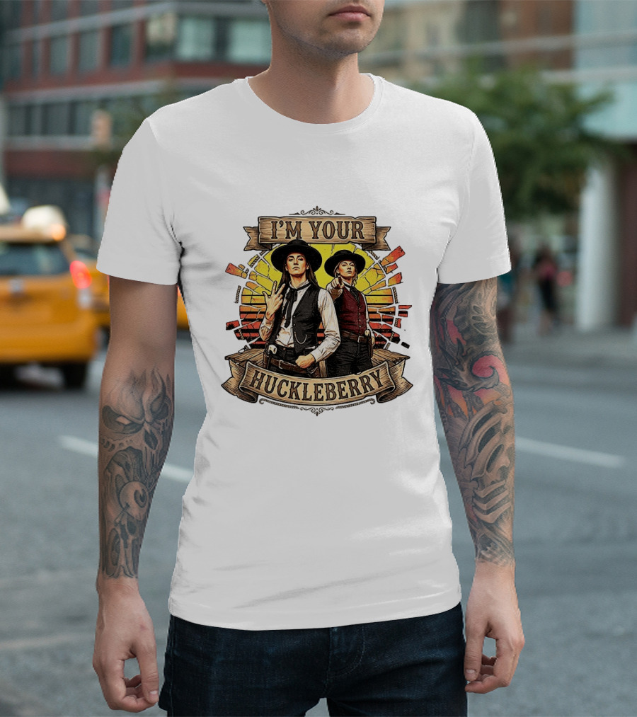 I'm Your Huckleberry Sophie Cunningham Cowgirl Indiana Fever Basketball Western T-Shirt