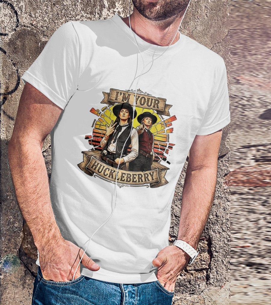 I'm Your Huckleberry Sophie Cunningham Cowgirl Indiana Fever Basketball Western T-Shirt
