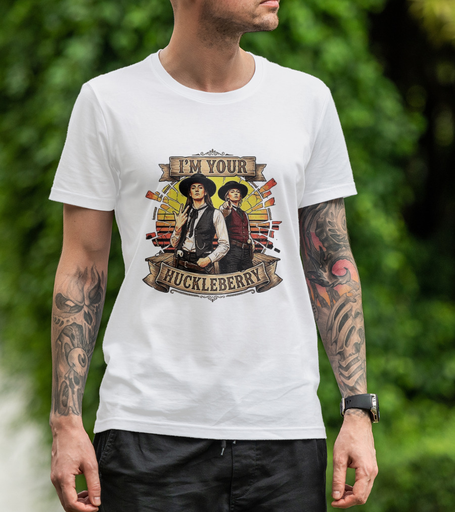 I'm Your Huckleberry Sophie Cunningham Cowgirl Indiana Fever Basketball Western T-Shirt