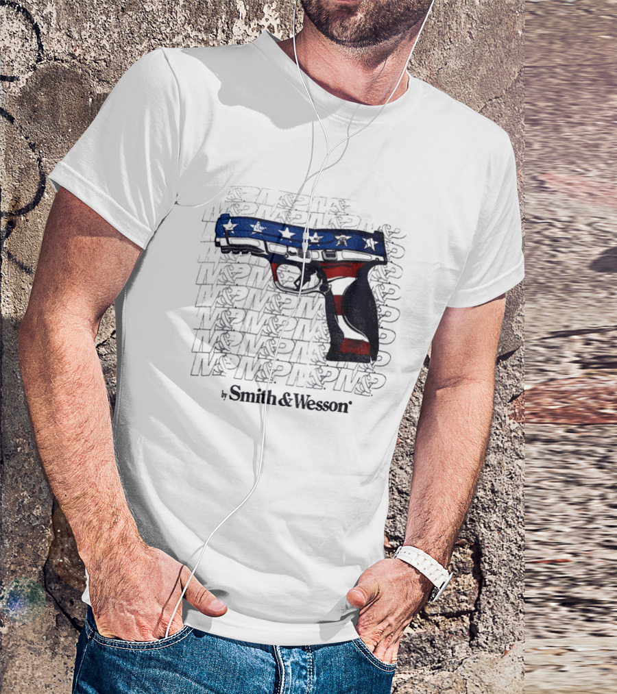 M P Monday By Smith And Wesson Stars And Stripes T-Shirt