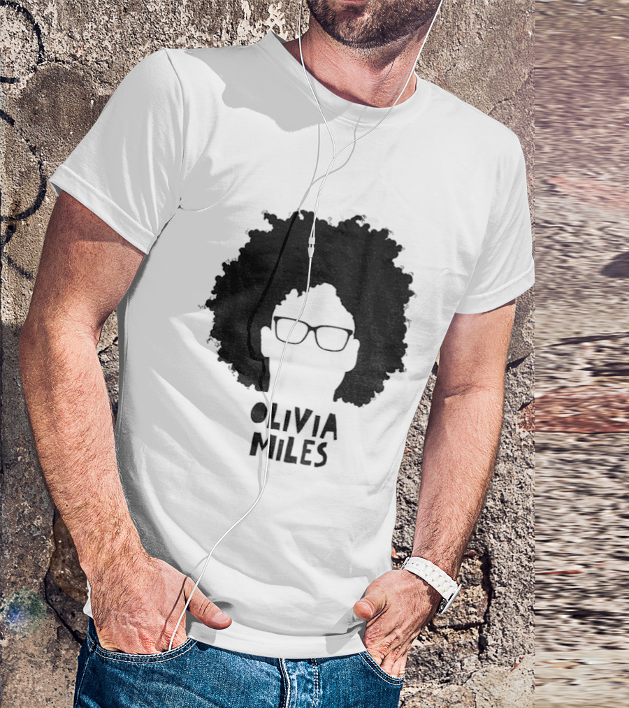Olivia Miles Afro Glasses Icon WNBA Minnesota Lynx 2026 T-Shirt