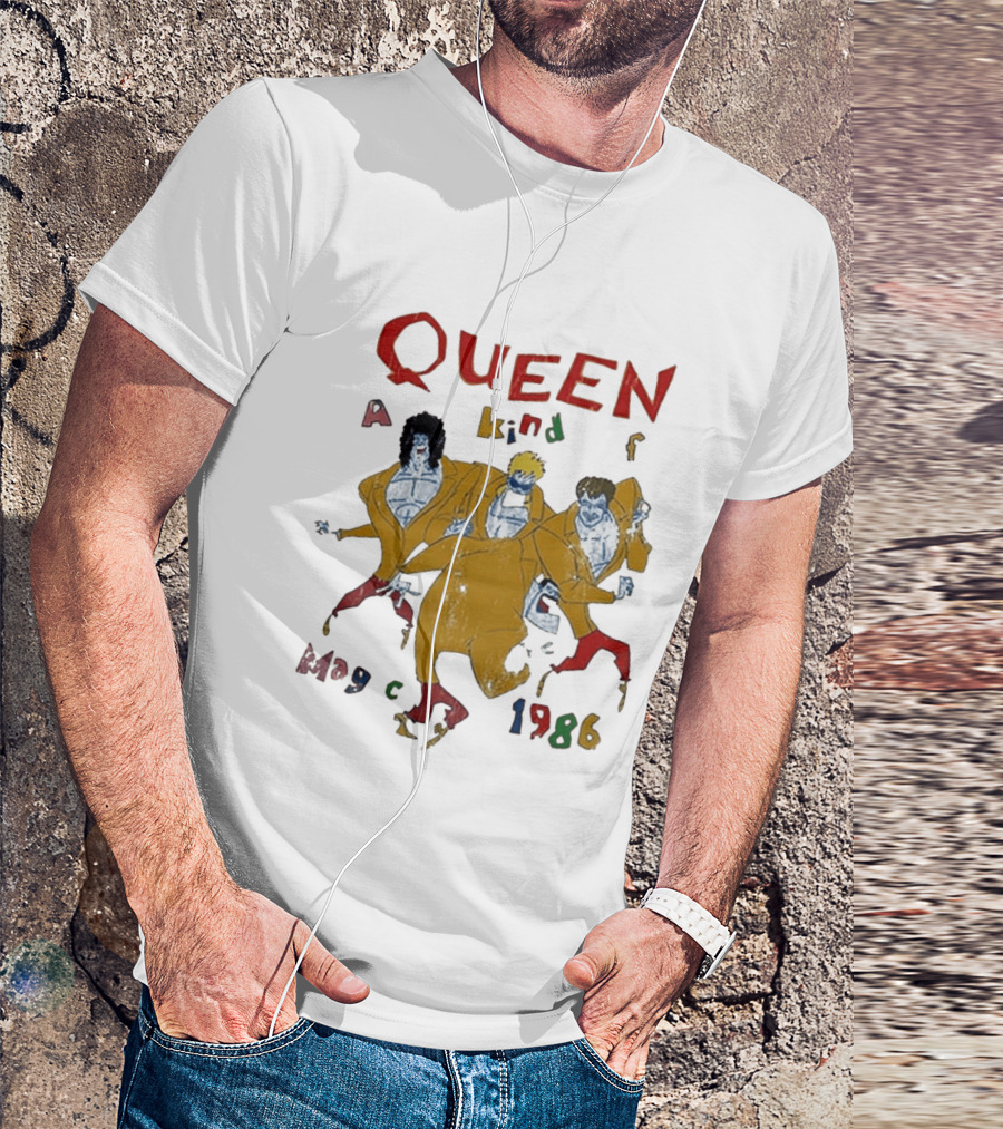 Queen A Kind Of Magic Tour 1986 Anniversary T-Shirt