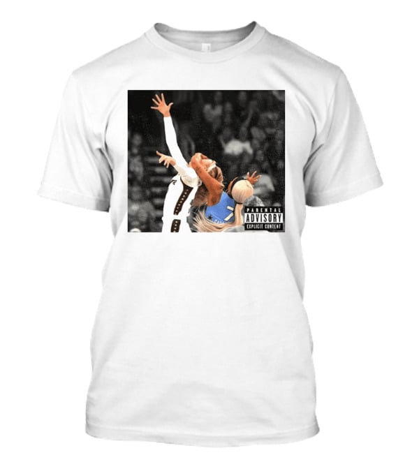 Stand With Sophie Parental Advisory Sophie Cunningham Vs DiJonai WNBA Moment T-Shirt