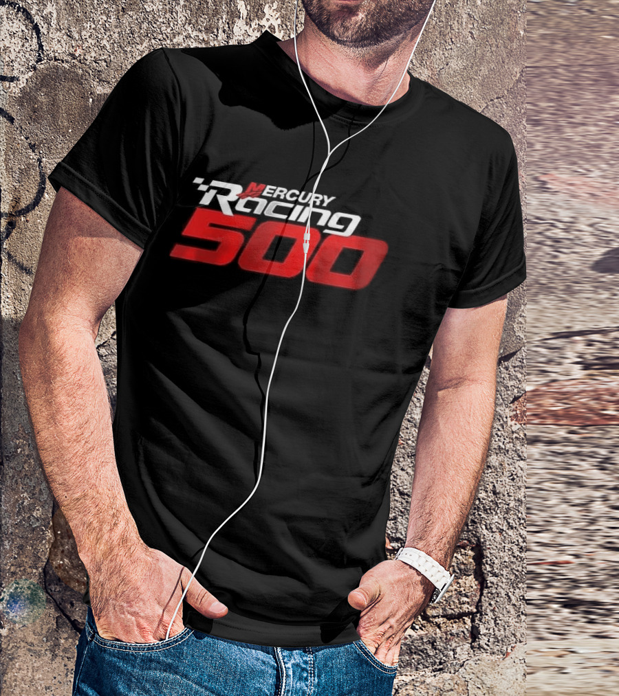 Mercury Racing 500 High Performance Speedboat Racing Men's T-Shirt