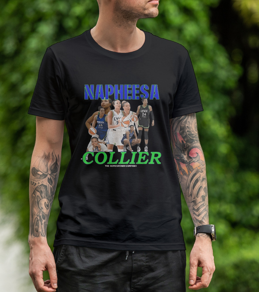 Napheesa Collier MVPhee Queen Of The Court Lynx Basketball Star T-Shirt