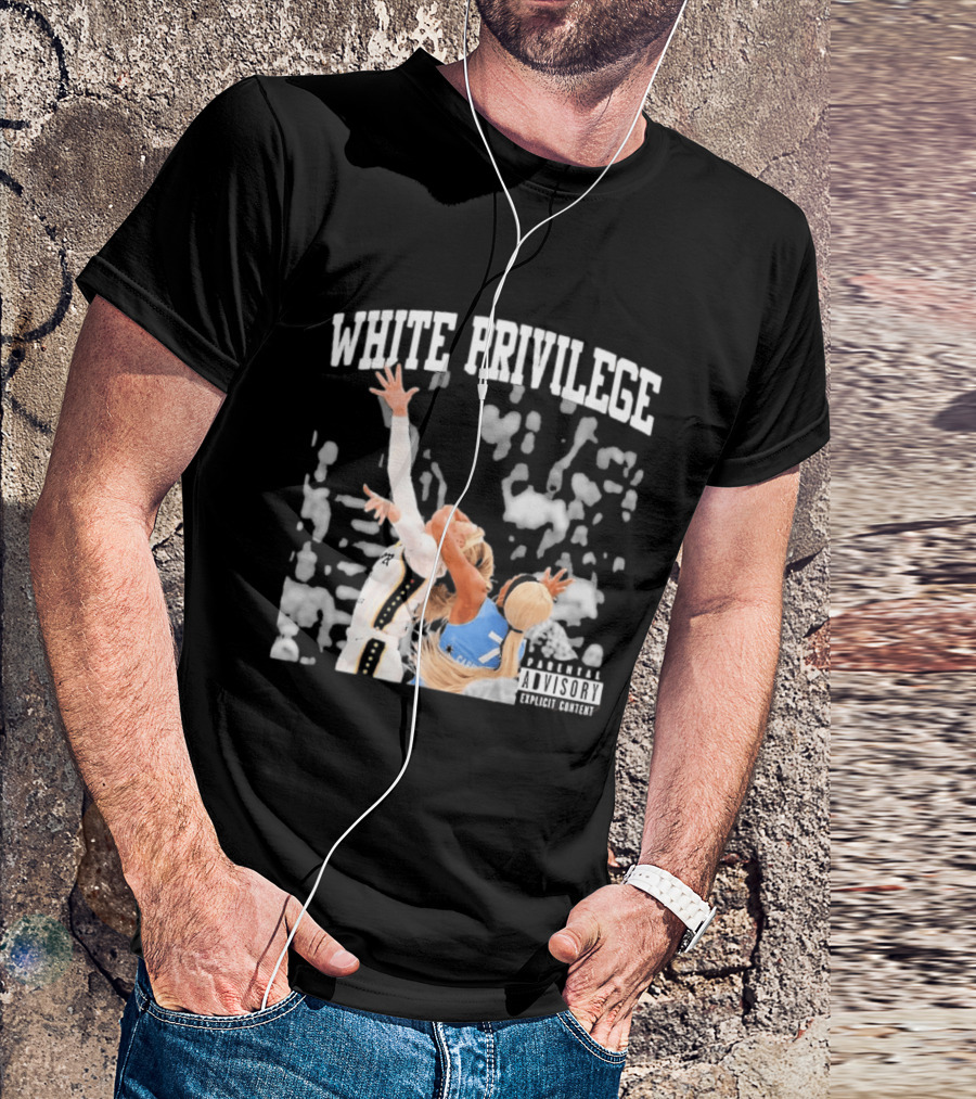 Dijonai Carrington Foul On Sophie Cunningham White Privilege Parental Advisory T-Shirt