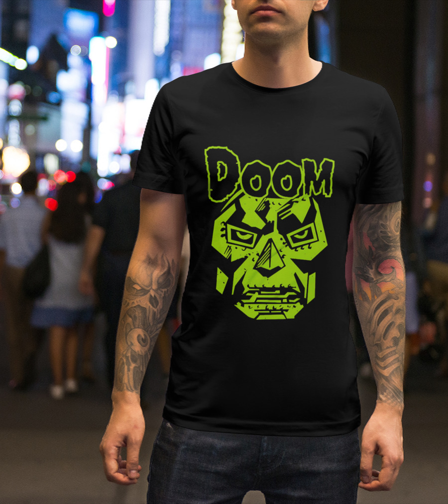 Doom Mask Video Game T-Shirt
