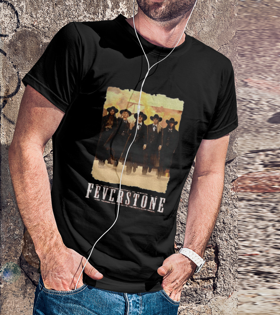 Feverstone Indiana Sophie Cunningham Caitlin Clark Tombstone Cowboys T-Shirt