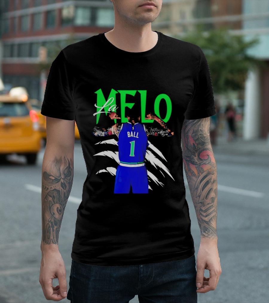 LaMelo Ball Timberwolves NBA Number 1 Jersey T-Shirt