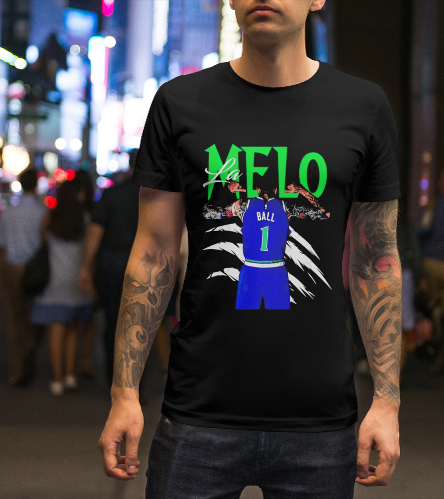 LaMelo Ball Timberwolves NBA Number 1 Jersey T-Shirt