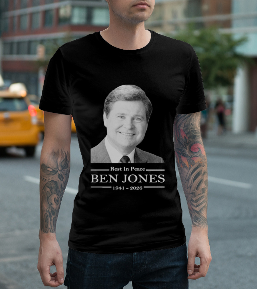 Rest In Peace Ben Jones 1941 2026 Memorial T-Shirt