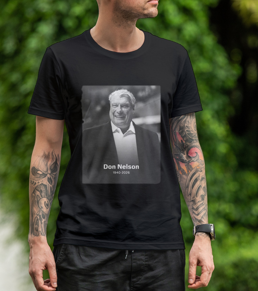 Don Nelson 1940 2026 Basketball Legend Memorial T-Shirt