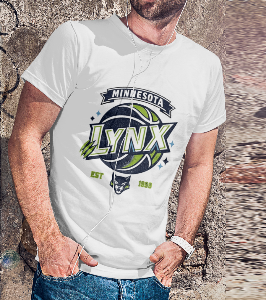 Minnesota Lynx Basketball Est 1999 Classic Team T-Shirt