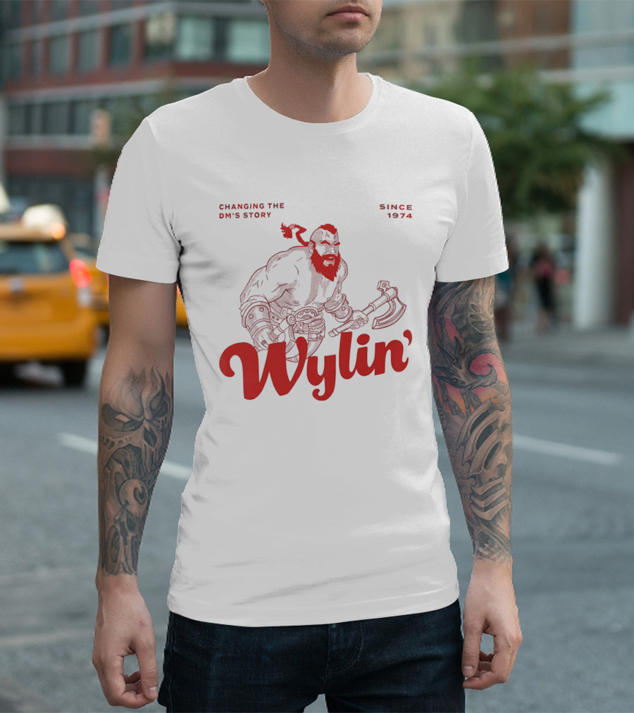 Changing The DM's Story Wylin' Barbarian Since 1974 T-Shirt