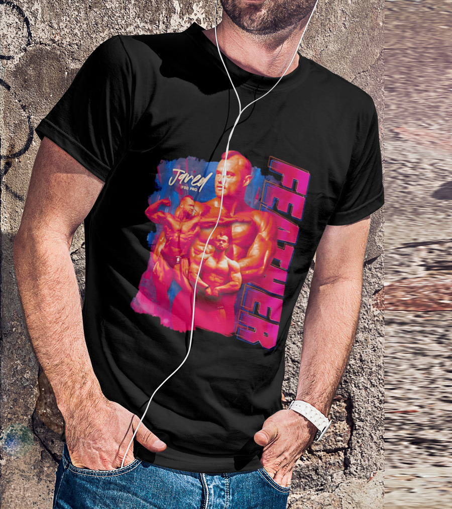 Jared Feather IFBB Pro Bodybuilding Champion Bold Visual T-Shirt