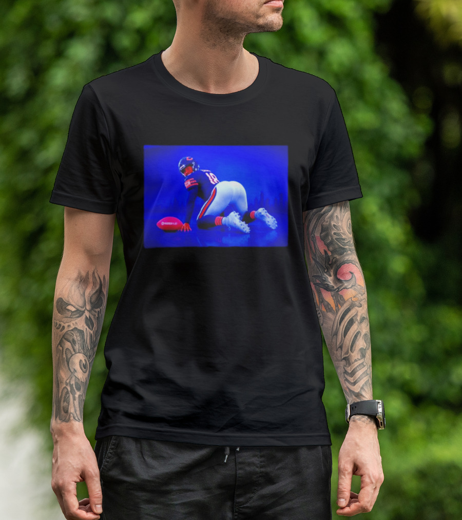 Caleb Williams Madden 27 Chicago Bears Football Sports Game T-Shirt